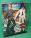 Mattel - Barbie - Harley-Davidson Barbie and Ken Giftset - кукла
